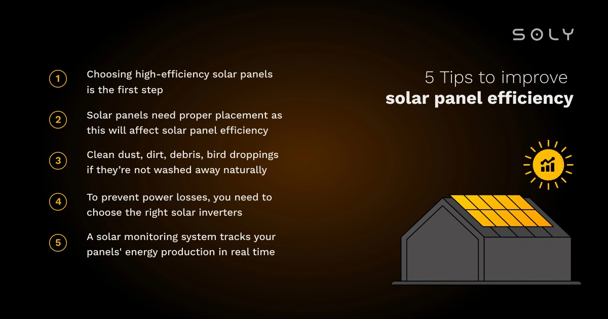 optimisation tips to improve solar panel efficiency